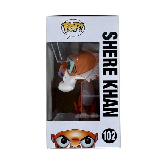 Funko Pop Unopened Shere Khan 102 Disney Jungle Book Tiger Movie Animation - Picture 2 of 8
